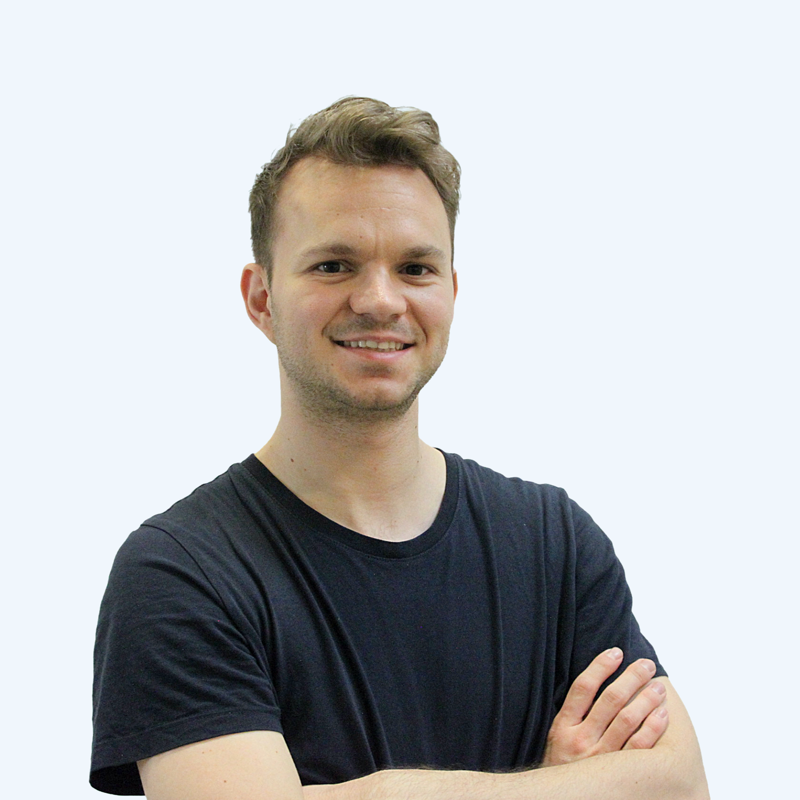 Portrait of Dominik Felten, student worker at Gantio Robotics
